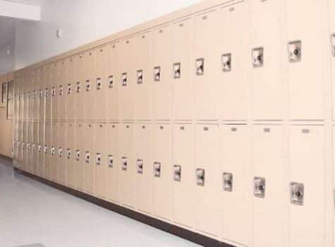 Republic Single Point Latch Corridor Lockers