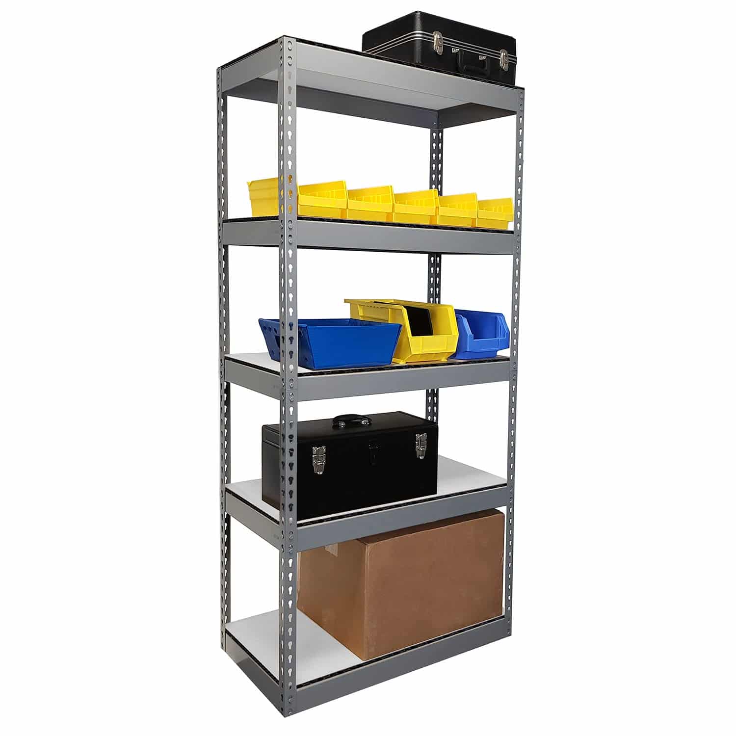 RS73201 Garage Shelving Unit 5 Tier 48w x 24d x 72h Republic