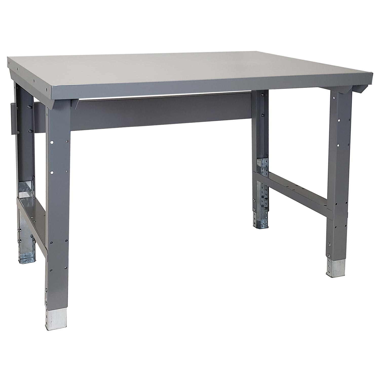 Republic Adjustable Workbench With Steel Top