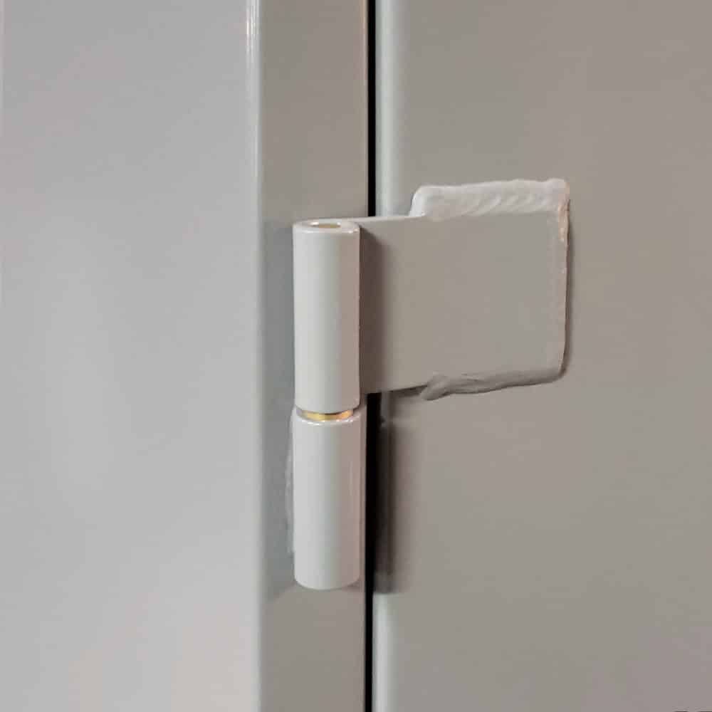 All-Welded Industrial Storage Cabinet Hinge