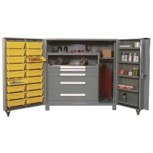 Republic All Welded Maintenance Center 1101 Dove Gray With Props