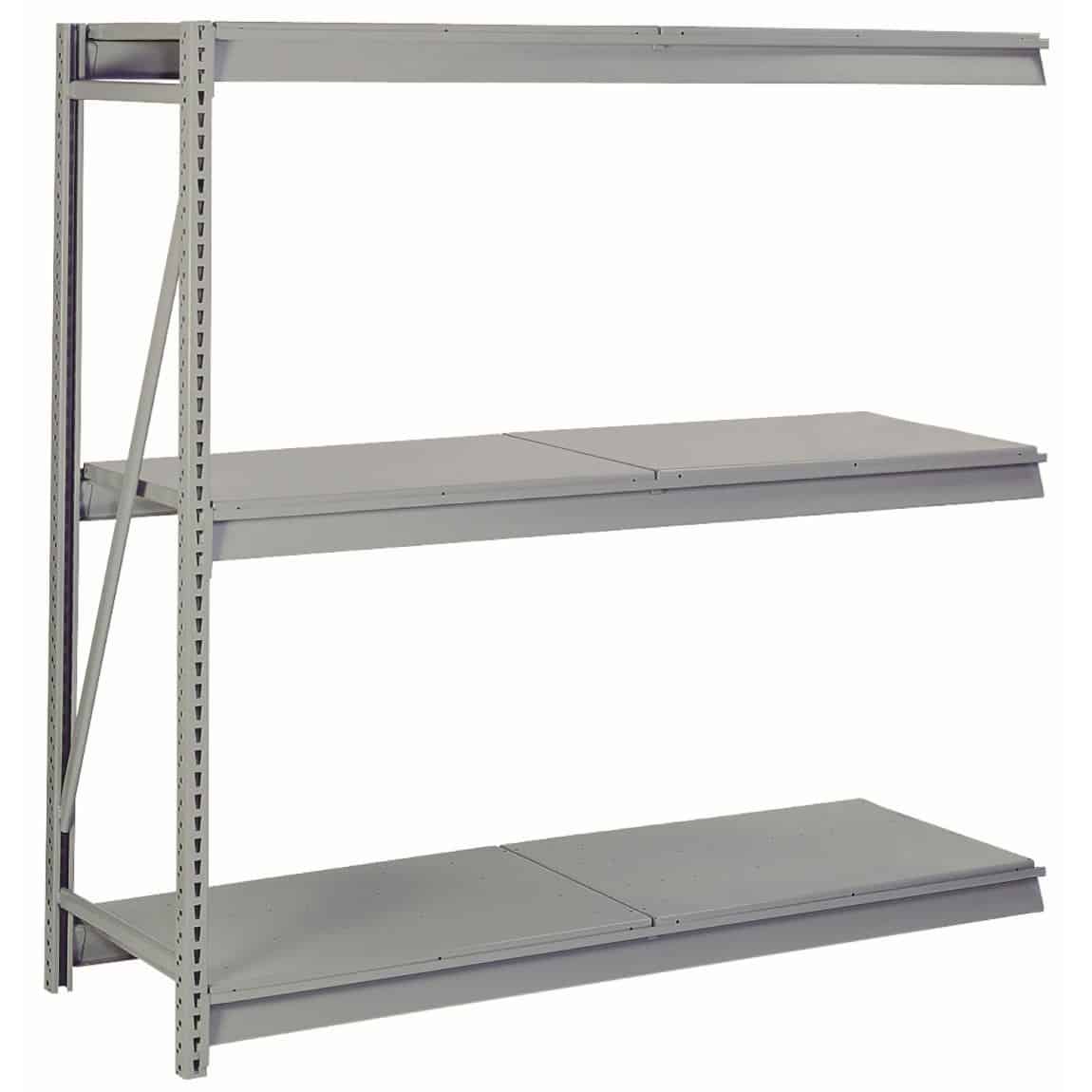 Republic Bulk Storage Rack Add-on With Solid Decking