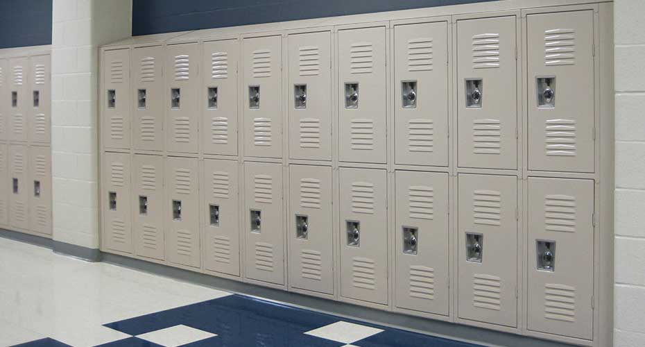 Republic Corridor Lockers with Louvers