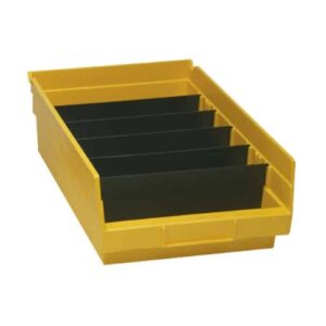 Republic Dividers In Plastic Shelf Bin