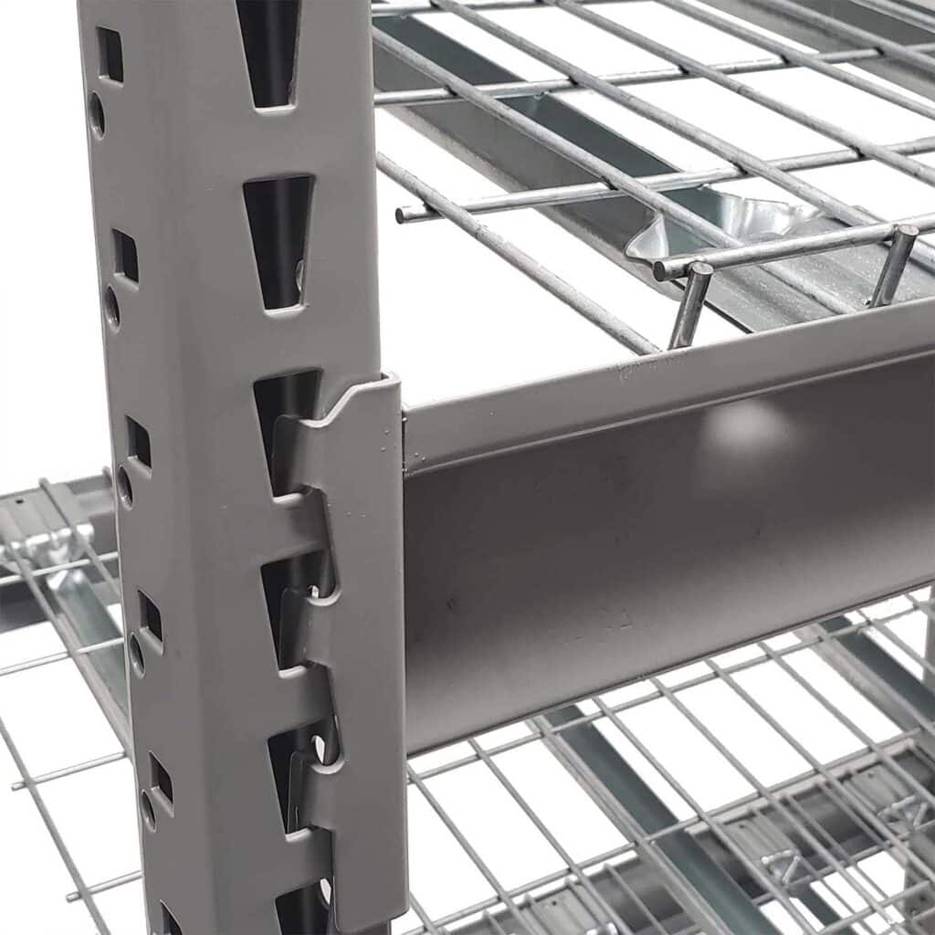 Republic Gravity Flow Rack Bulk Storage Close up