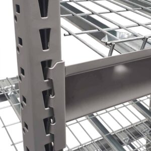 Republic Gravity Flow Rack Bulk Storage Close up