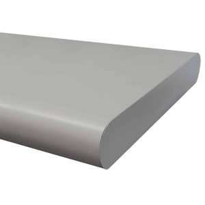 Republic Locker Room Bench Plastic Laminate Top Dove Gray