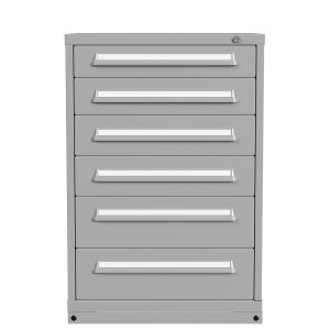 Republic Modular Drawer Cabinet Counter Height Standard Wide 6 Drawers 4930301008 Front View