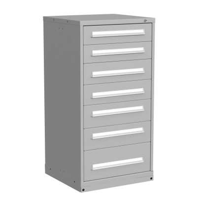 Republic Modular Drawer Cabinet Eye-Level Height Standard Wide 7 Drawers 683030000G Angle View Republic Modular Drawer Cabinet Eye-Level Height Standard Wide 7 Drawers 683030000G Angle View