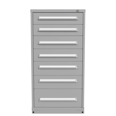 Republic Modular Drawer Cabinet Eye-Level Height Standard Wide 7 Drawers 683030000G Front View