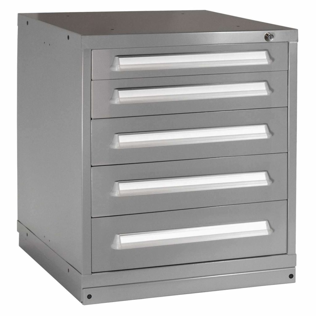 5 Drawer Modular Cabinet Standard Wide Bench Height
