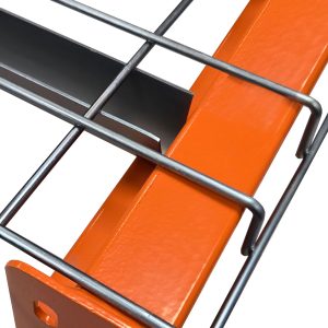 Republic pallet rack accessories waterfall wire decking on beam