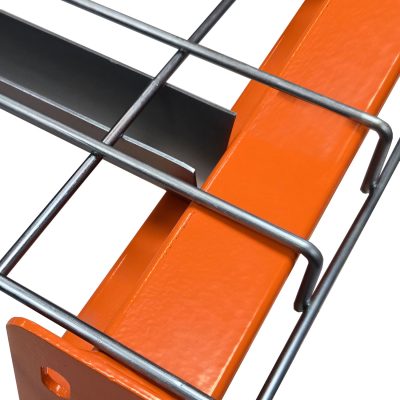 Republic pallet rack accessories waterfall wire decking on beam