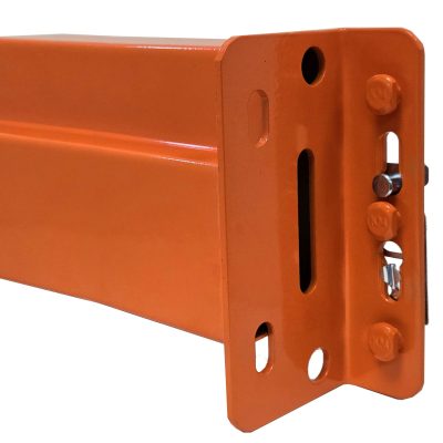 Republic pallet rack beam inside safety orange