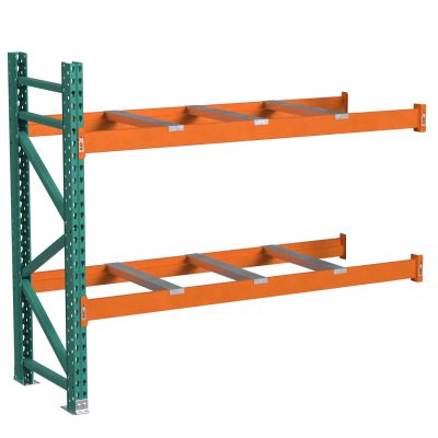 Republic Pallet Rack With 6 Front-To-Back Supports 2 Level Add-On