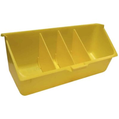 Republic Plastic Tilt-Bin With Dividers