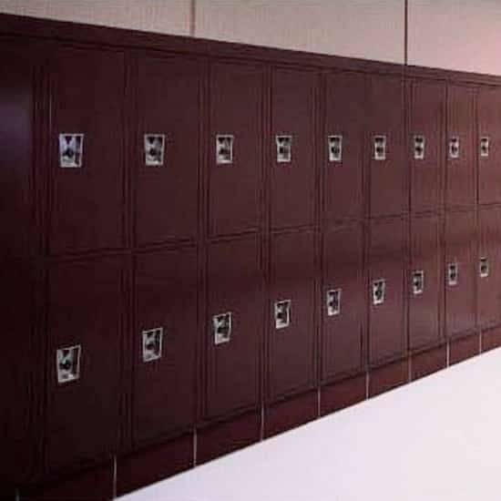 Quiet Corridor Lockers - Metal Recessed Hallway Lockers
