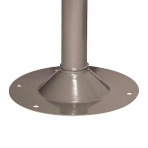 ADA Locker Room Bench with Back and Steel Pedestals - Image 3